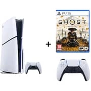 Sony PS5 Slim Disc Console + Controller + Ghost Of Yotei International Version - CFI-2000-A01
