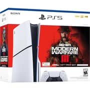 Sony PS5 Slim Disc Console 1TB White - CFI-2000-A01 + Controller + Call of Duty Modern Warfare III International Version