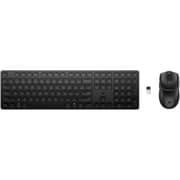 HP 490C Multi-Device Dual-Mode Mouse & Keyboard Combo Black - BE1P9AA