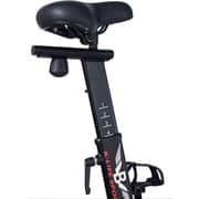 Sparnod Fitness Magnetic Spin Bike for Home Use with Ultra-Silent Belt Drive, 10kg Precision Flywheel, 4-Way Adjustable Seat & Handlebars, LCD Monitor, 125kg User Weight Capacity – SSB-10N