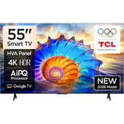TCL 55inch V6D 4K Ultra HD Google Television (2026 Model) - 55V6D