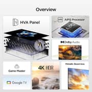 TCL 55inch V6D 4K Ultra HD Google Television (2026 Model) - 55V6D