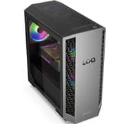 Lenovo LOQ 26ADR10 Tower (2026) Desktop - AMD Ryzen 7-8745HX / 512GB SSD / 32GB RAM / 8GB NVIDIA GeForce RTX 5060 Graphics / Windows 11 Home / Luna Grey / Middle East Version - [91DF004RAX]