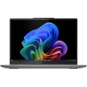 Lenovo IdeaPad 5 14Q8X9 2-in-1 Convertible (2026) Copilot+ PC - Qualcomm Snapdragon X-X1-26-100 / 14inch WUXGA / 512GB SSD / 16GB RAM / Shared Qualcomm Adreno Graphics / Windows 11 Home / Luna Grey / Middle East Version - [83GH0045AX]