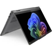 Lenovo IdeaPad 5 14Q8X9 2-in-1 Convertible (2026) Copilot+ PC - Qualcomm Snapdragon X-X1-26-100 / 14inch WUXGA / 512GB SSD / 16GB RAM / Shared Qualcomm Adreno Graphics / Windows 11 Home / Luna Grey / Middle East Version - [83GH0045AX]