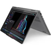 Lenovo IdeaPad 5 14Q8X9 2-in-1 Convertible (2026) Copilot+ PC - Qualcomm Snapdragon X-X1-26-100 / 14inch WUXGA / 512GB SSD / 16GB RAM / Shared Qualcomm Adreno Graphics / Windows 11 Home / Luna Grey / Middle East Version - [83GH0045AX]