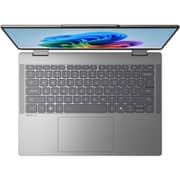Lenovo IdeaPad 5 14IPH11 2-in-1 Convertible (2026) Copilot+ PC - 3rd Series / Intel Core Ultra 7-355 / 14inch WUXGA / 1TB SSD / 16GB RAM / Shared Intel Graphics / Windows 11 Home / English & Arabic Keyboard / Luna Grey / Middle East Version- [83UG001RAX]