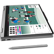 Lenovo IdeaPad 5 14AGP11 2-in-1 Convertible (2026) Copilot+ PC - AMD Ryzen AI 7-445 / 14inch WUXGA / 1TB SSD / 16GB RAM / Shared AMD Radeon 840M Graphics / Windows 11 Home / English & Arabic Keyboard / Luna Grey / Middle East Version - [83UH001XAX]