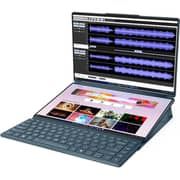 Lenovo Yoga Book 9 14IAH10 (2026) AI PC - 2nd Series / Intel Core Ultra 9-285H / 14inch 2.8K WQXGA+ / 1TB SSD / 32GB RAM / Shared Intel Arc 140T GPU / Windows 11 Home / English & Arabic Keyboard / Tidal Teal / Middle East Version - [83KJ0047AX]
