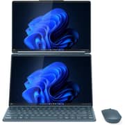 Lenovo Yoga Book 9 14IAH10 (2026) AI PC - 2nd Series / Intel Core Ultra 9-285H / 14inch 2.8K WQXGA+ / 1TB SSD / 32GB RAM / Shared Intel Arc 140T GPU / Windows 11 Home / English & Arabic Keyboard / Tidal Teal / Middle East Version - [83KJ0047AX]