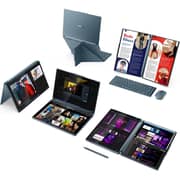 Lenovo Yoga Book 9 14IAH10 (2026) AI PC - 2nd Series / Intel Core Ultra 9-285H / 14inch 2.8K WQXGA+ / 1TB SSD / 32GB RAM / Shared Intel Arc 140T GPU / Windows 11 Home / English & Arabic Keyboard / Tidal Teal / Middle East Version - [83KJ0047AX]