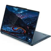 Lenovo Yoga Book 9 14IAH10 (2026) AI PC - 2nd Series / Intel Core Ultra 9-285H / 14inch 2.8K WQXGA+ / 1TB SSD / 32GB RAM / Shared Intel Arc 140T GPU / Windows 11 Home / English & Arabic Keyboard / Tidal Teal / Middle East Version - [83KJ0047AX]