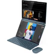 Lenovo Yoga Book 9 14IAH10 (2026) AI PC - 2nd Series / Intel Core Ultra 9-285H / 14inch 2.8K WQXGA+ / 1TB SSD / 32GB RAM / Shared Intel Arc 140T GPU / Windows 11 Home / English & Arabic Keyboard / Tidal Teal / Middle East Version - [83KJ0047AX]