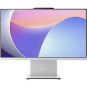 Lenovo IdeaCentre 24IRH9 All-in-One (2026) Desktop - 13th Gen / Intel Core i7-13620H / 23.8inch FHD / 512GB SSD / 16GB RAM / Shared Intel UHD Graphics / Windows 11 Home / English & Arabic Keyboard / Cloud Grey / Middle East Version - [F0HN00YQAX]