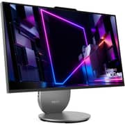 Lenovo Yoga 27IPH11 All-in-One (2026) Desktop - 3rd Series / Intel Core Ultra 7-356H / 27inch QHD / 1TB SSD / 32GB RAM / Shared Intel Graphics / Windows 11 Home / English & Arabic Keyboard / Luna Grey / Middle East Version - [F0JR0008AX]