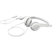 Logitech H390 Wired On Ear Headset Off White