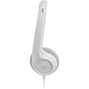 Logitech H390 Wired On Ear Headset Off White