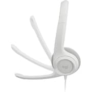 Logitech H390 Wired On Ear Headset Off White