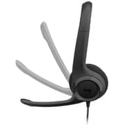 Logitech H390 Wired On Ear Headset Black