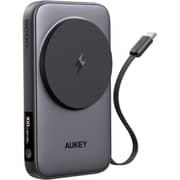 Aukey MagFusion Reel Power Bank 5000mAh Grey - PB-MS11-GY