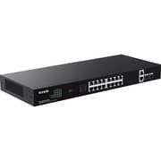 Tenda 18GE+2SFP Ethernet Switch With 16-Port PoE - TEG1120P