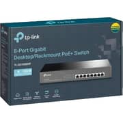 TP-Link 8-Port Gigabit Desktop/Rackmount Switch with 8-Port PoE - TL-SG1008MP