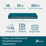 TP-Link Omada JetStream 52-Port Gigabit L2+ Managed Switch with 48-Port PoE - TL-SG3452P