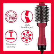 Revlon Electrical One-Step Titanium Coating Hair Dryer & Volumizer