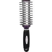 Revlon BCA Comfort and Style Round Pin Bristles Vent Hair Brush Silver/Black