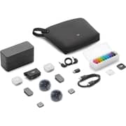 DJI Mic Mini 2 with 2 TX + 1 RX + Charging Case Black - MIC200M-2V1