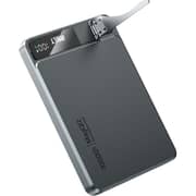 Inet Portable Power Bank 10000mAh Grey - NPB100UL