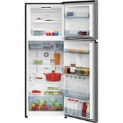 Hitachi Grand Carbon Line Top Mount Refrigerator 409L Inox - HRTN6443SX