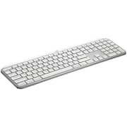 Logitech MX Keys S for Mac Advanced Wireless Illuminated Keyboard, Pale Gray - 920-012267