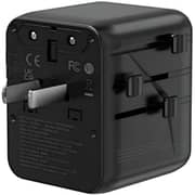 WiWU Warrior GaN Uni-Plug Adapter Black - Wi-UA011