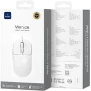 WiWU Wimice USB 2.0 Wired Mouse 1.8m White - WM111