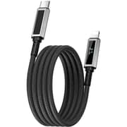 WiWU Warriors Link Series USB-C to Lightning Cable 1m Black - WI-C080