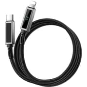 WiWU Warriors Link Series USB-C to Lightning Cable 1m Black - WI-C080