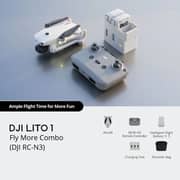 DJI Lito 1 Fly More Combo (RC-N3) Grey Drone - LIT100-C1