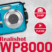 Agfa Realishot Waterproof Camera Blue - WP8000BL