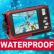 Agfa Realishot Waterproof Camera Red - WP8000RD