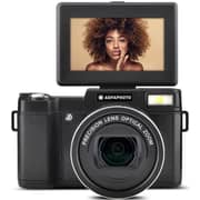 Agfa Realishot All-in-One Vlogging Camera Bundle Black - VLG4KOPT
