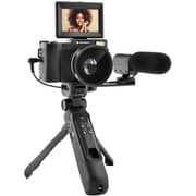 Agfa Realishot All-in-One Vlogging Camera Bundle Black - VLG4KDIG