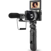 Agfa Realishot All-in-One Vlogging Camera Bundle Black - VLG4KDIG