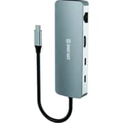 Smart Gate 8-in-1 USB & HDMI Hub Grey - SGH-NEX8