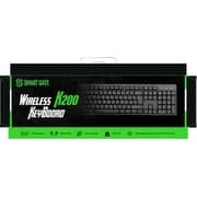 Smart Gate Wireless Keyboard Black - SGK-200BLK