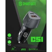 Smart Gate C51 2 Port Car Charger Black - SGCH-C51CA