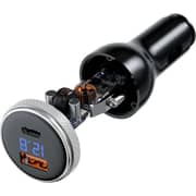 Smart Gate C51D Digital 2 Port Car Charger Black - SGCH-C51CAD