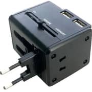 American Tourister Universal Travel Adaptor Black - 251-2501-004436