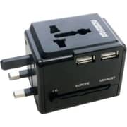 American Tourister Universal Travel Adaptor Black - 251-2501-004436