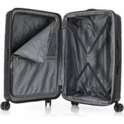 American Tourister 1 Pc Durable Hundo Luggage Trolley Case Black - 251-2501-005271